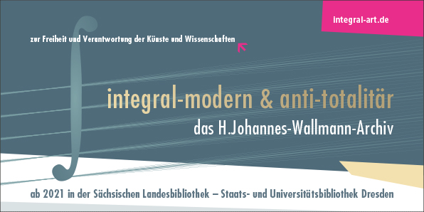 Faltblatt/Leitfaden zum H.Johannes-Wallmann-Archiv mit zahlreichen Links